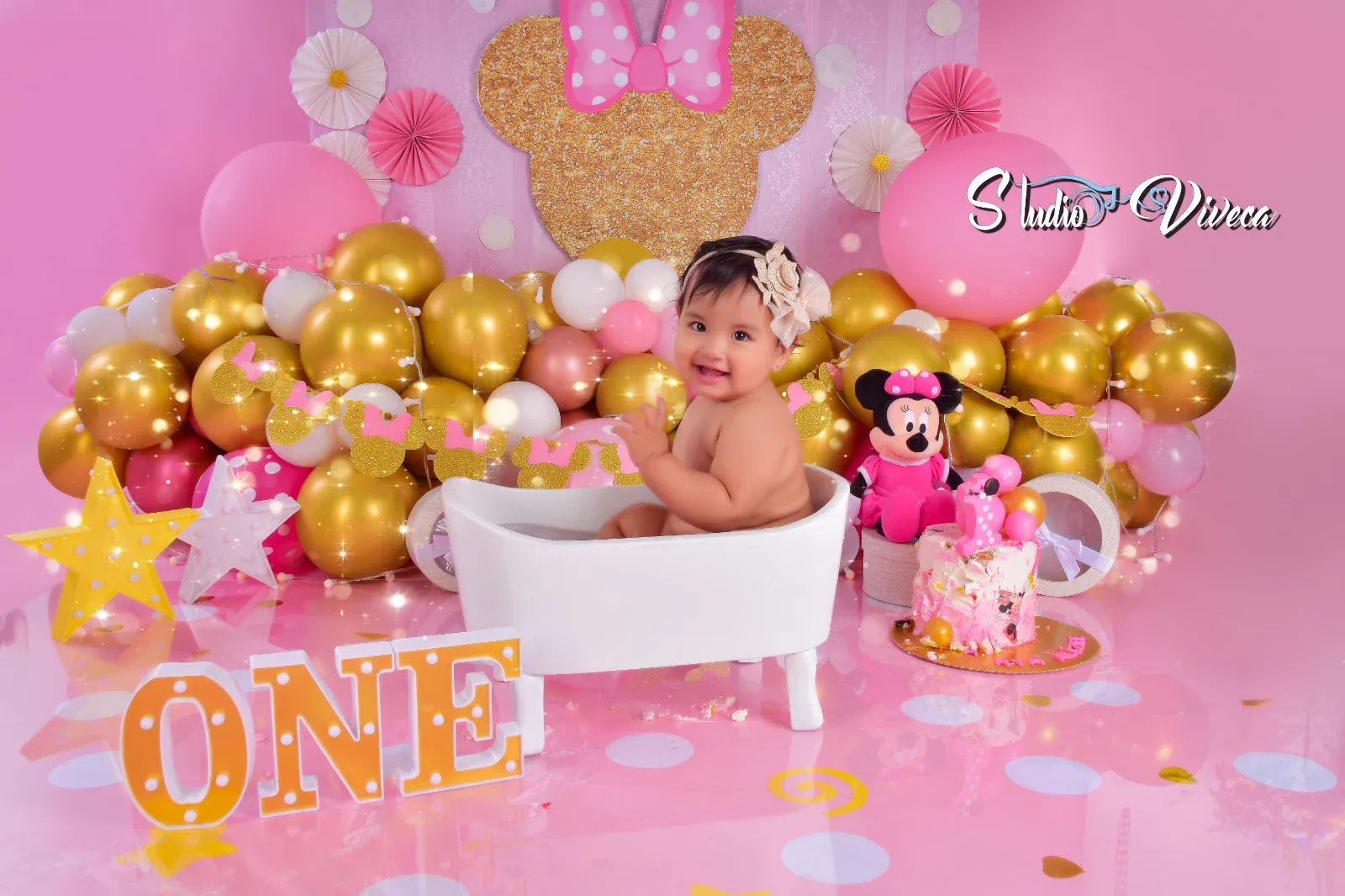 Sesión smash cake en Studio Viveca, foto 6